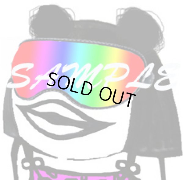Photo1: Vivid rainbow sunglasses （Digital art） (1)